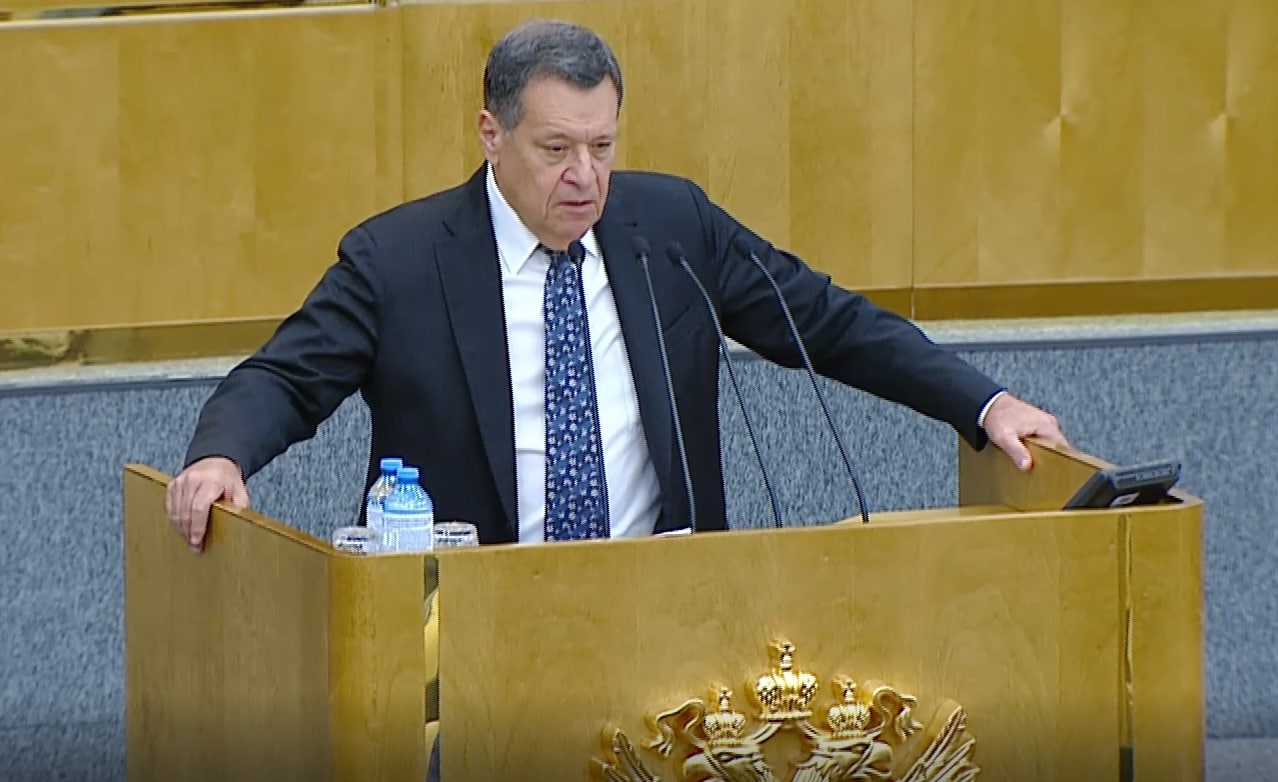 Выступление Председателя Комитета ГД по бюджету и налогам Андрея Михайловича Макарова на пленарном заседании 21 апреля 2022 года
